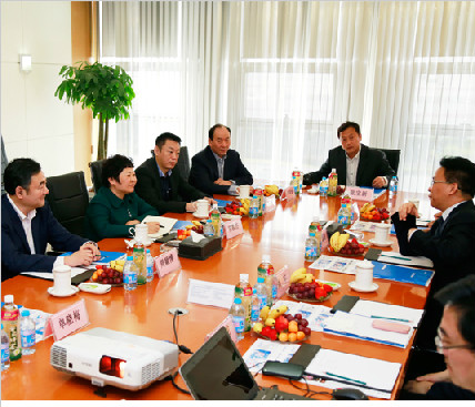 北京市工商联党组书记郑默杰一行光临立博ladbrokes创建调查调研
