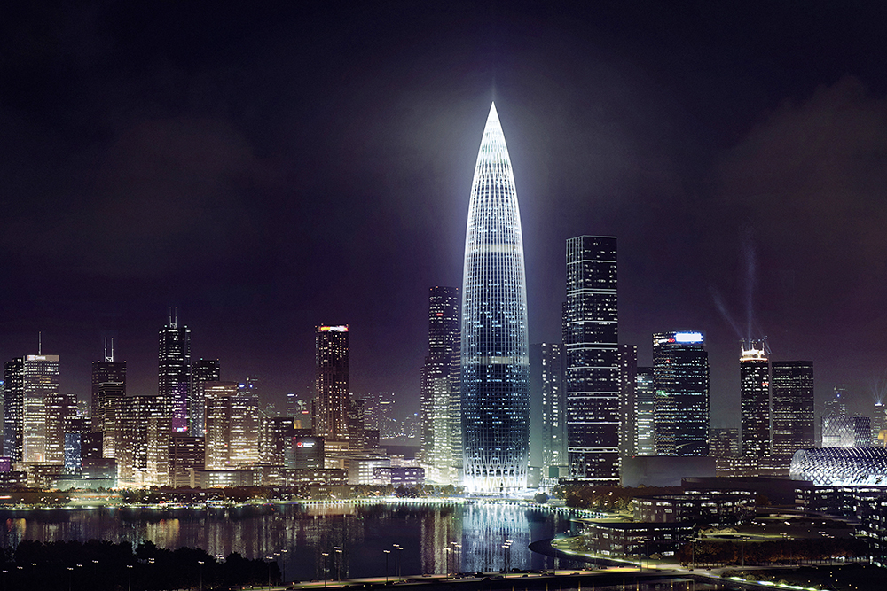 立博ladbrokes幕墙华南大区中标 深圳南山区第一高楼